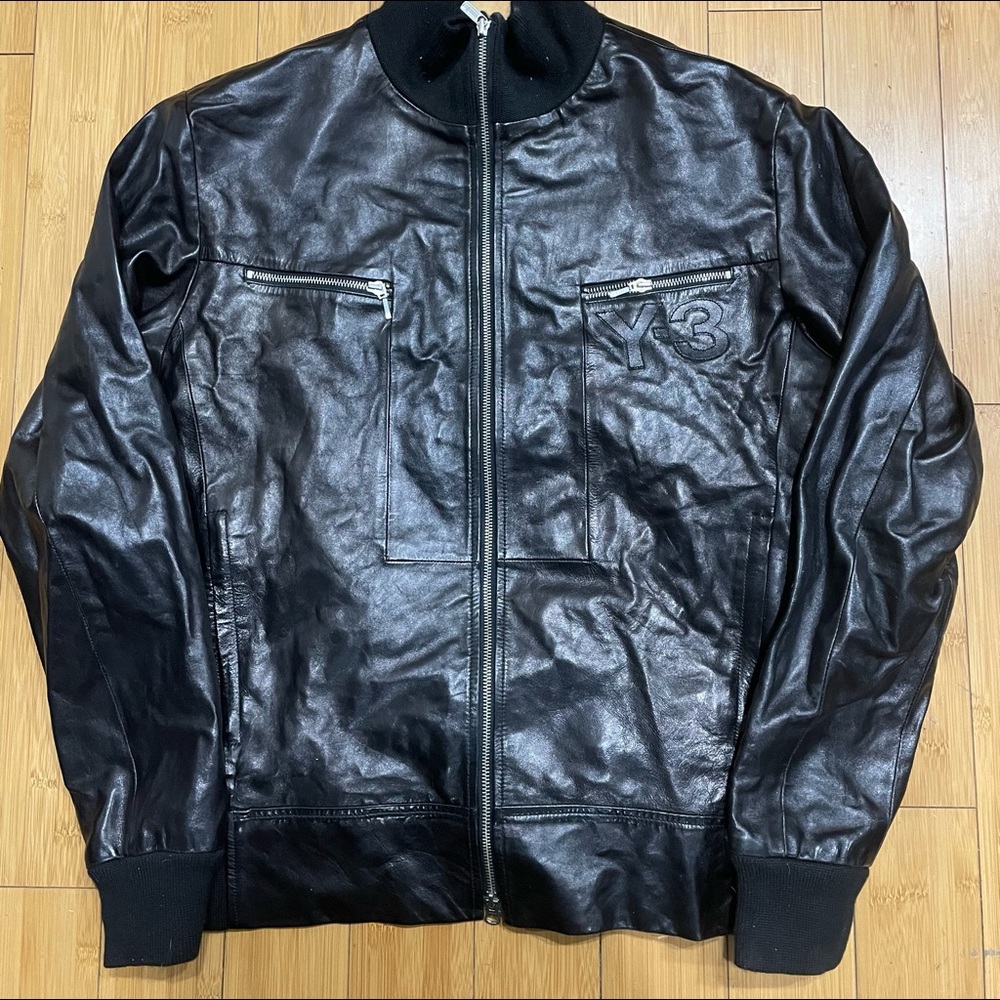 Y-3 Leather Jacket.